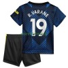 Maillot de Supporter Manchester United Raphael Varane 19 Troisième 2021-22 Pour Enfant